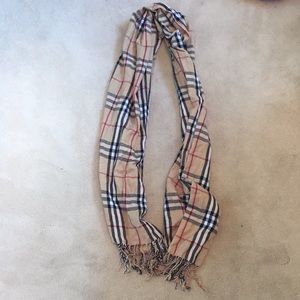 Plaid scarf